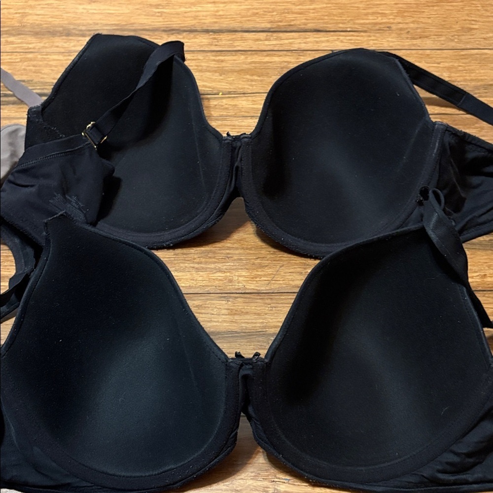 Soma Embraceable Perfect Coverage Bra Lot of 4 Black Taupe Plus Size 42DD/42DDD - Picture 10 of 16
